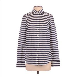 00 J. Crew Boy Fit Striped Button Shirt